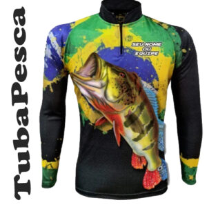 Camiseta de Pesca KING com Proteção UV