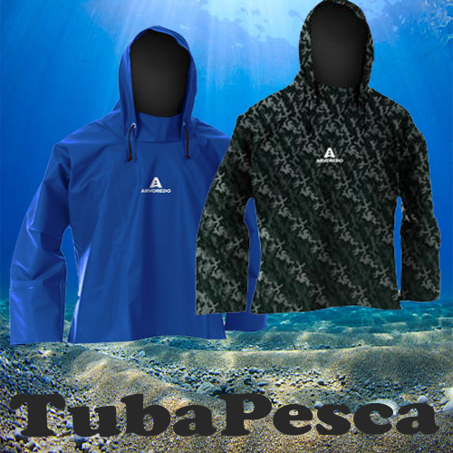 Capa Pesca Azul ou Verde