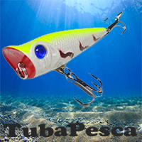 Isca Artificial Popper Xh-65- Superfície 5 Cm 5g - Deyu