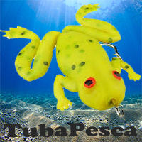Isca Frog  Sapinho Black Pearl